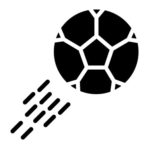 Ball Speed Glyph Icon