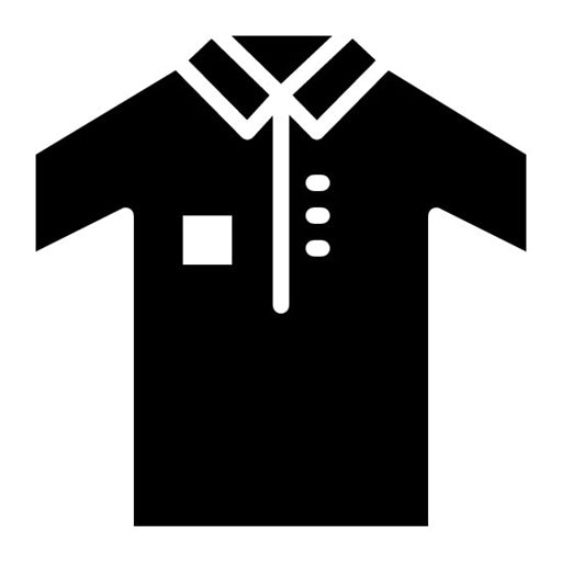 Bowling Shirt Glyph Icon