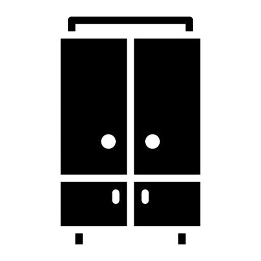 Cabinet Glyph Icon