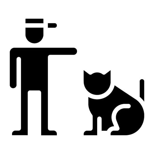 Animal Trainer Glyph Icon
