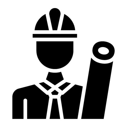 Architect Glyph Icon