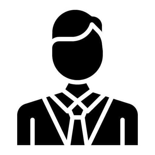 Business Man Glyph Icon | Diversity
