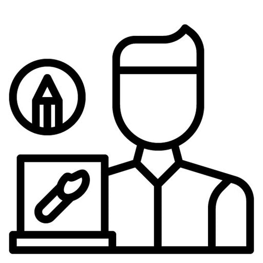 Graphic Designer Icon | Diversity