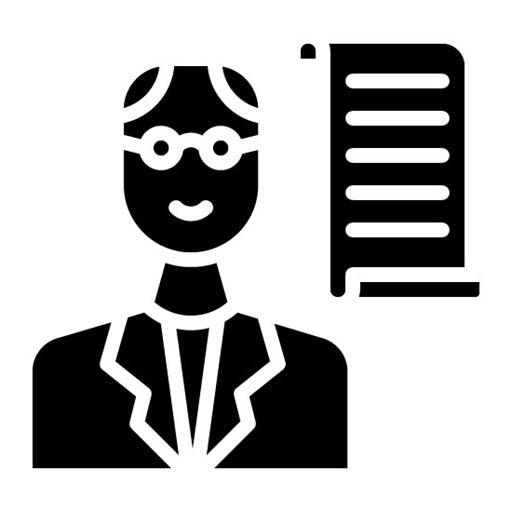 Historian Glyph Icon