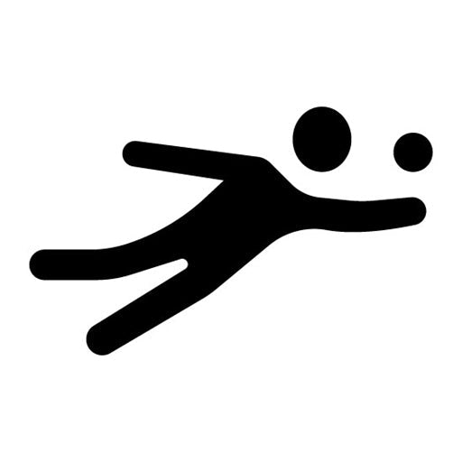 Beach Volleyball Glyph Icon