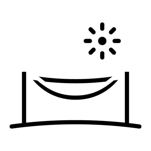 Hammock Glyph Icon
