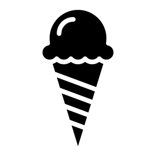 Ice Cream Glyph Icon