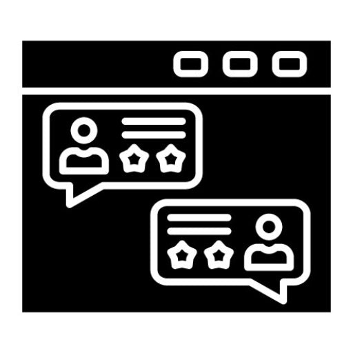 Testimonial Glyph Icon