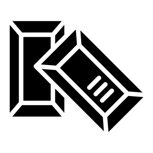 Gold Ingot Glyph Icon