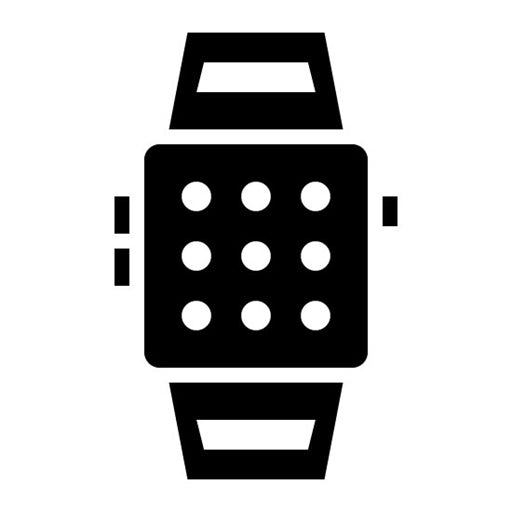 Smart Watch Glyph Icon | Luxury