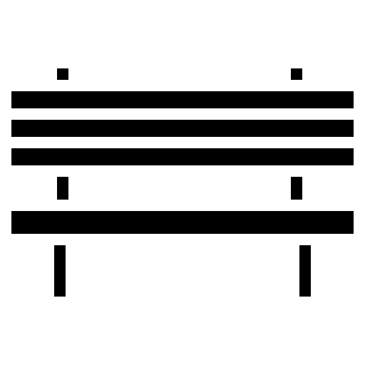 Bench Glyph Icon | Volleyball