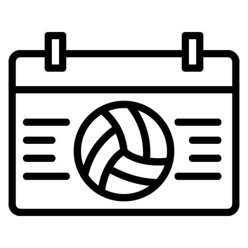 Calendar Icon | Volleyball