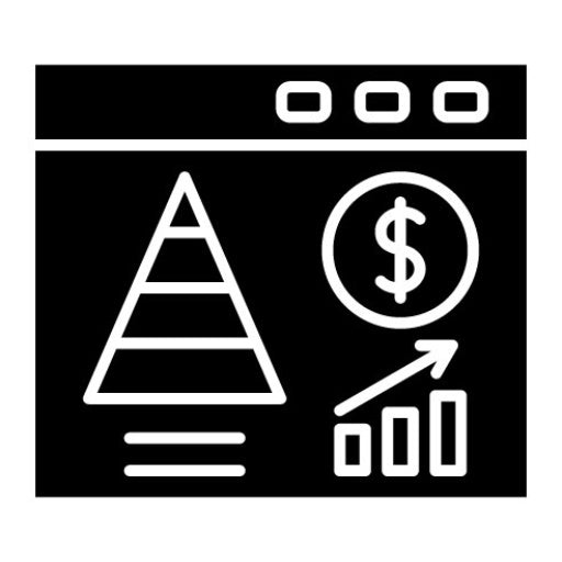 Website Pyramid Glyph Icon