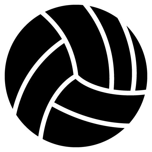Volley Ball Glyph Icon