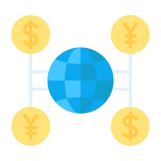 World Financial Flat Icon