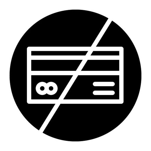 Account Restriction Glyph Icon
