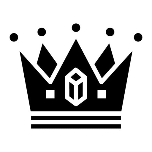 Crown Glyph Icon | Casino