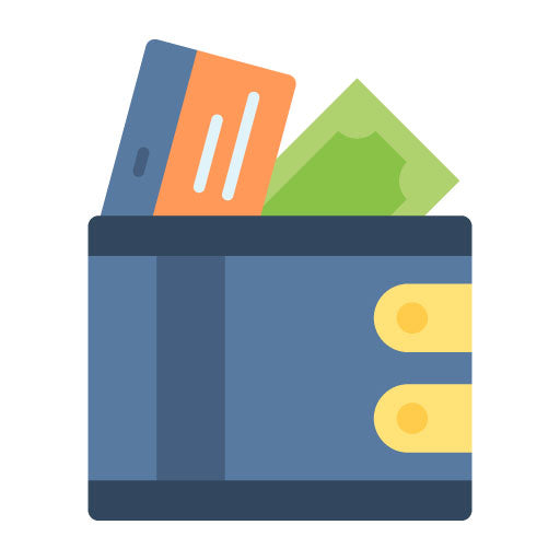 Banking Wallet Flat Icon