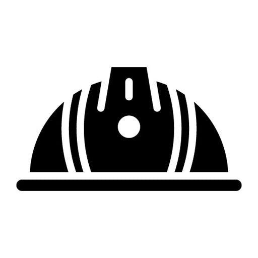 Helmet Glyph Icon | Mettalurgy