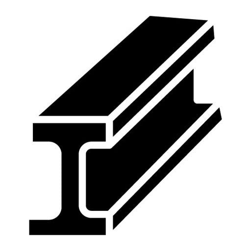 I Beam Glyph Icon
