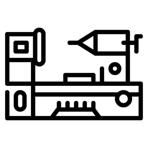 Lathe Machine Icon