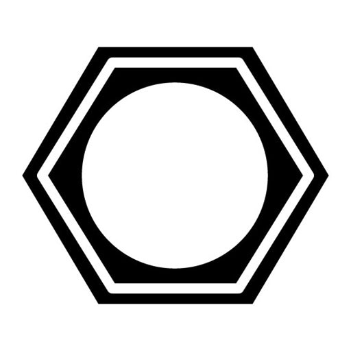 Nut Glyph Icon | Mettalurgy