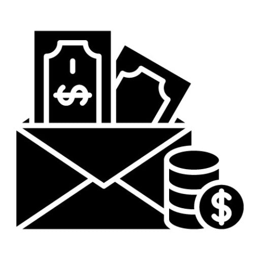 Salary Glyph Icon