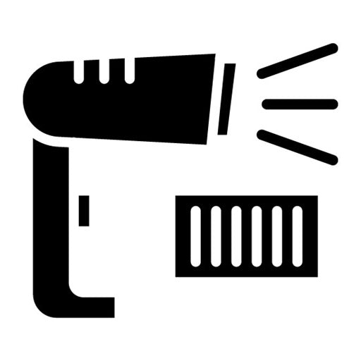 Bar Code Reader Glyph Icon