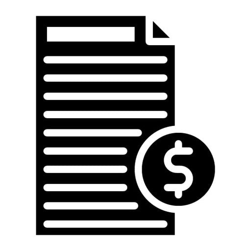 Business Documents Glyph Icon