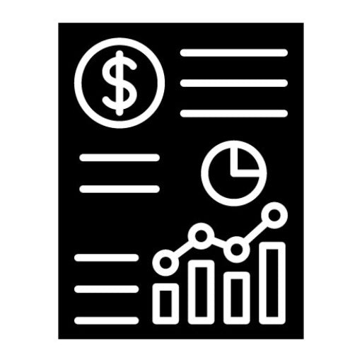Analytics Glyph Icon