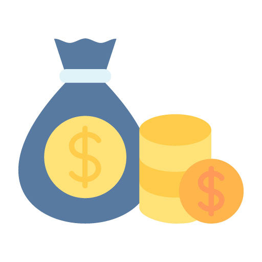 Money Bag Flat Icon