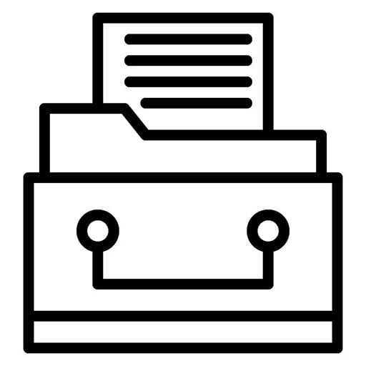 Files in Drawer Icon