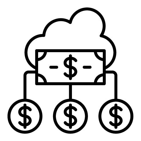 Cloud Money Icon