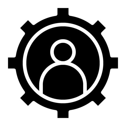 User Settings Glyph Icon | Trading