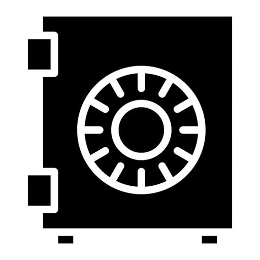 Vault Glyph Icon | Trading