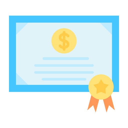 Certificate Flat Icon