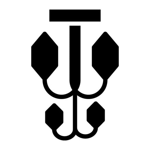 Chandelier Glyph Icon