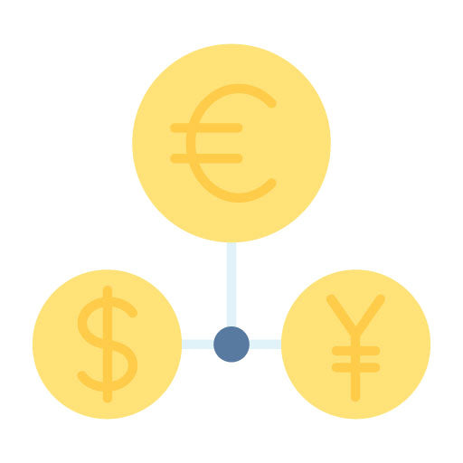 Currencies Flat Icon