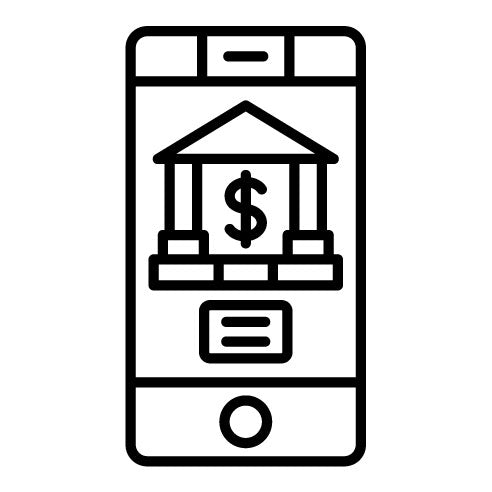 Mobile Banking Icon