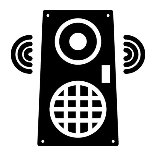 Speaker Glyph Icon | Retro