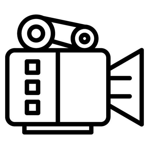 Video Camera Icon | Retro