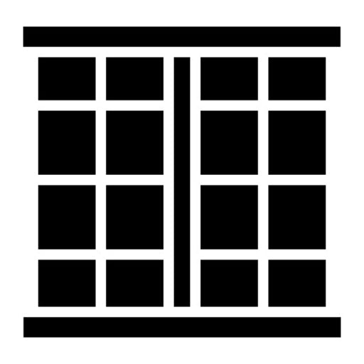 Window Glyph Icon | Retro