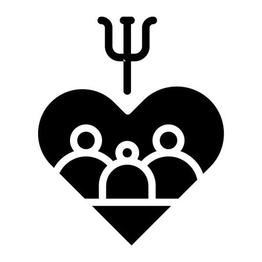 Family Psychology Glyph Icon