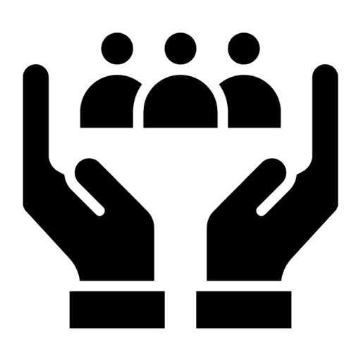 Group Therapy Glyph Icon | Psychology