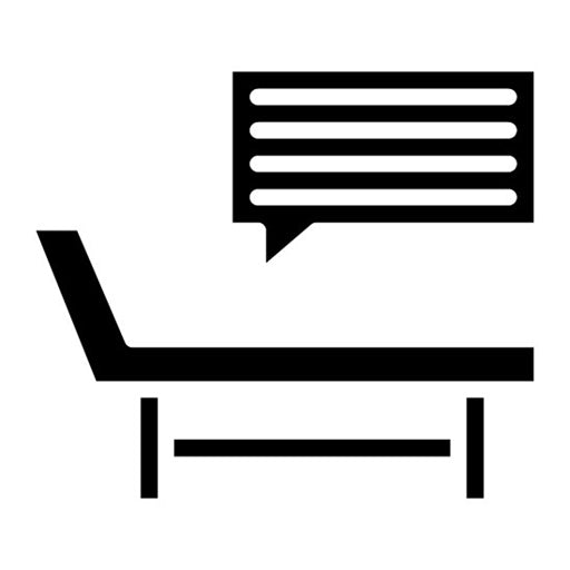 Individual Therapy Glyph Icon