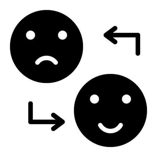 Mood Disorders Glyph Icon