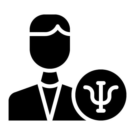 Psychologist Male Glyph Icon