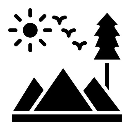 Adventure Glyph Icon