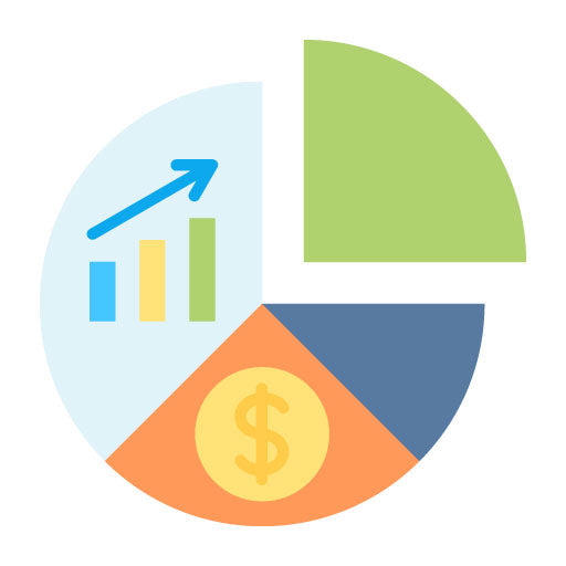 Pie Chart Flat Icon