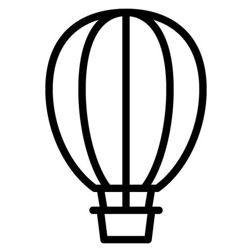 Hot Air Ballooning Icon